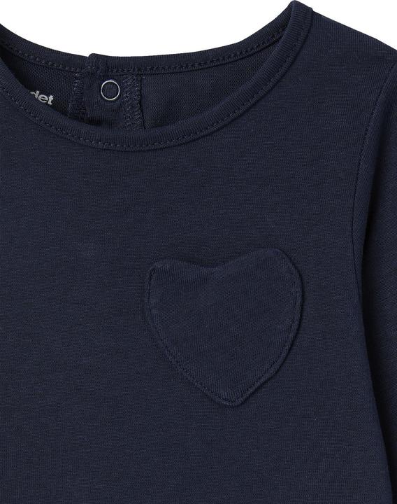 Image du produit Vertbaudet Bio-Kollektion: 3er-Pack Mädchen Shirts BASIC, Langarm & Kurzarm (74)