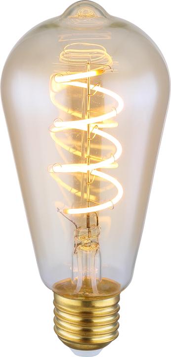 Globo LED Leuchtmittel messing 1xE27 LED Duban (E27, 4 W, 200 lm, 1 x, G)