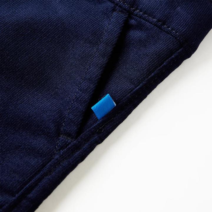 Produktbild VidaXL Kinderhose Dunkles Marineblau 92,Material: 98 % Baumwolle. 2 (92)