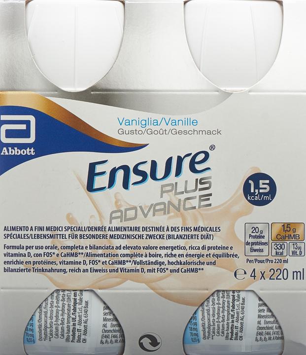 Immagine prodotto AMO Plus Advance Vanille (Vaniglia, 4 pz., 1107 g)