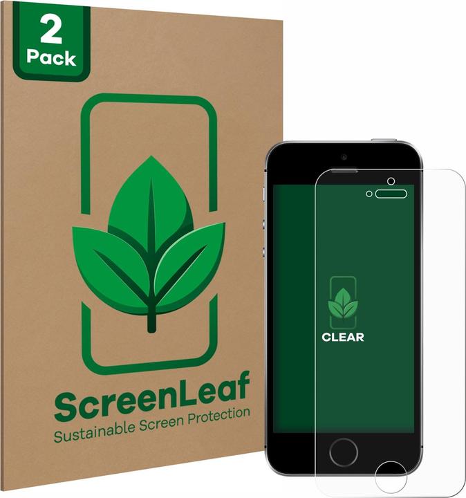 Image du produit ScreenLeaf Film de protection durable Protection d'écran Film clair transparent (2 pièce(s), Apple iPhone SE)