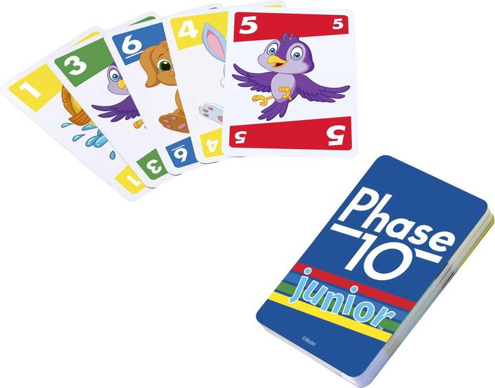 Image du produit Mattel Games Phase 10 Junior (Multilingue)
