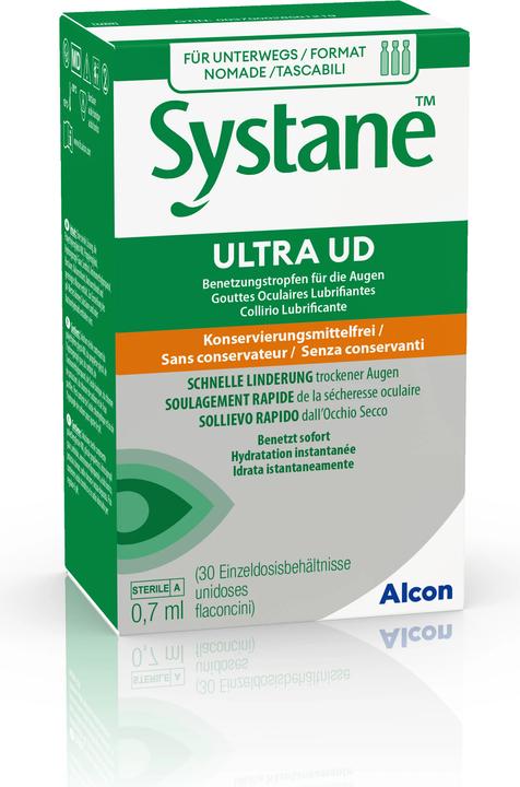 Produktbild Systane Ultra (21 ml, Systane Ultra UD Benetzungstropfen 30 x 0.7 ml)