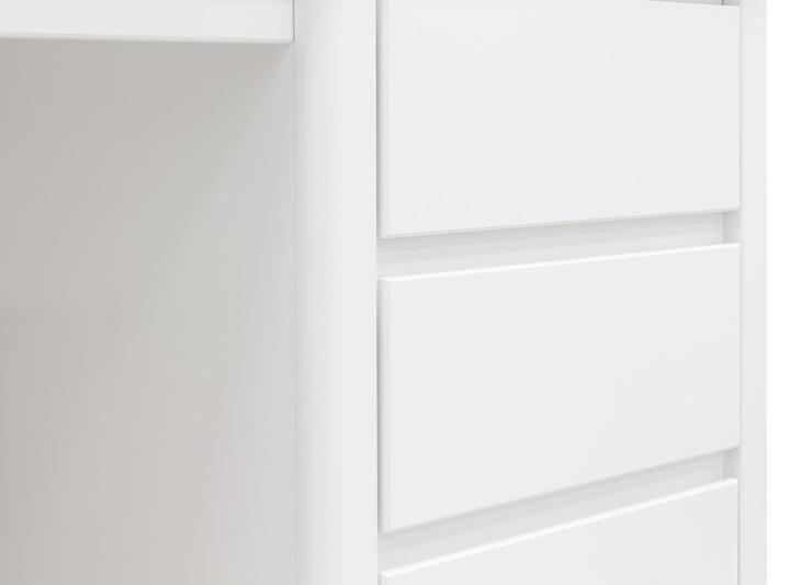 Actual product image Bopita Desk Mika White / Oak (78 x 130 x 60 cm)
