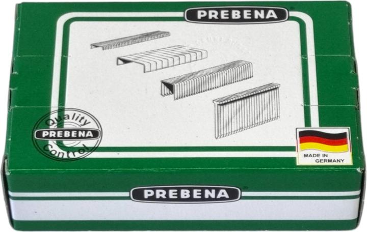 Actual product image Prebena 10x VZ06CNK staple 10.5 x 6 mm type VZ 67000 pieces made of galvanised steel
