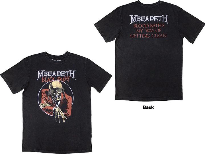Produktbild Megadeth Black Friday Stone Wash (XL)