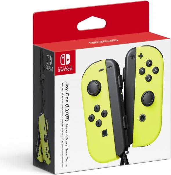 Actual product image Nintendo Joy-Con Set Yellow/Yellow (Switch)