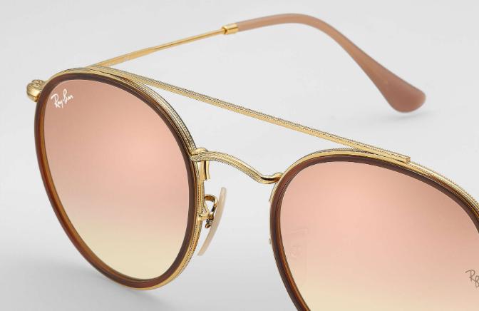 Actual product image Ray Ban Round Double Bridge