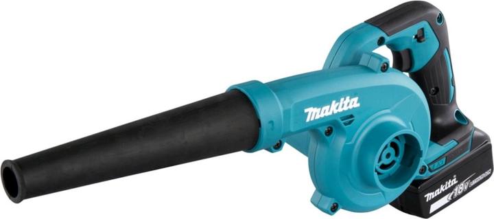 Immagine prodotto Makita DUB 185 RT1 Soffiatore a batteria 18 V + 1x batteria 5,0 Ah + caricabatterie (Batteria ricaricabile, Soffiafoglie)