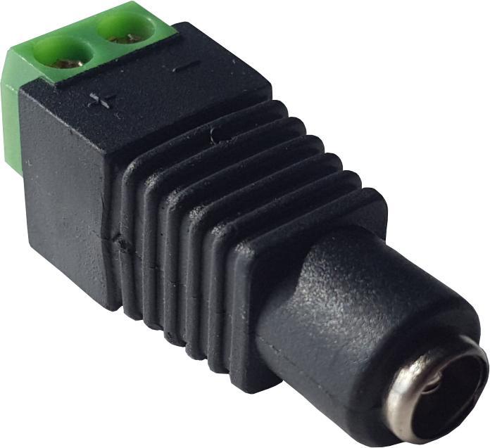 Wantec Adapter 5.5mm Hohlbuchse auf Schraubklemmen