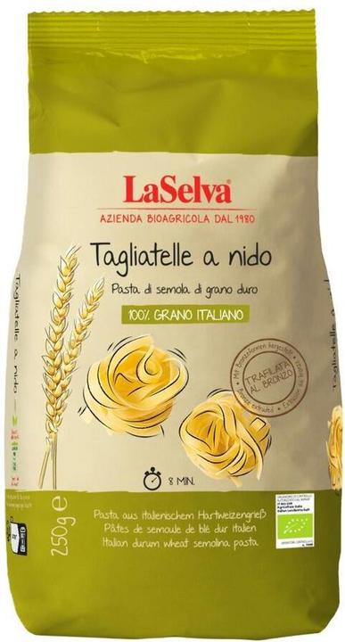 Immagine prodotto LaSelva Tagliatelle biologiche - tagliatelle a nastro in un nido (250 g)