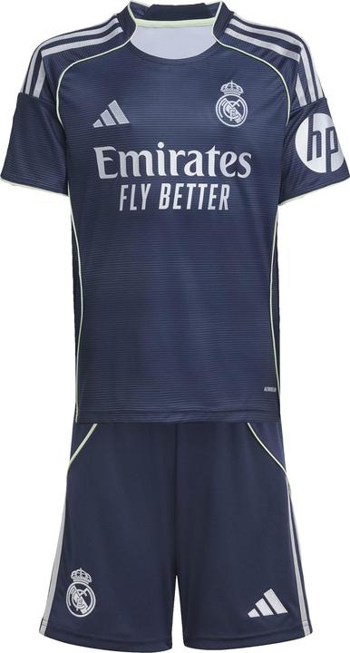 adidas Real Madrid Auswärts Trikotsatz für Kinder (128)