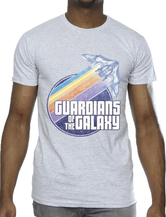 Produktbild Guardians of the Galaxy Badge Rocket TShirt (4XL)