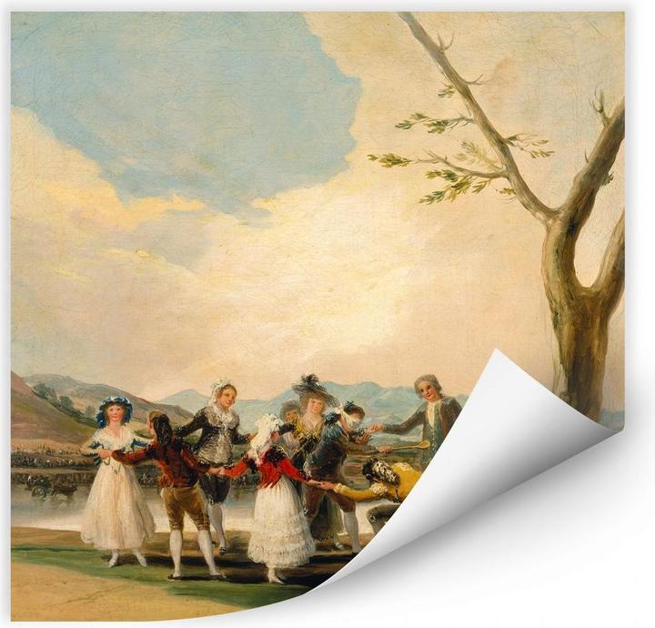Image du produit Trenddeko de Goya - Le jeu de la vache aveugle (50 x 50 cm)
