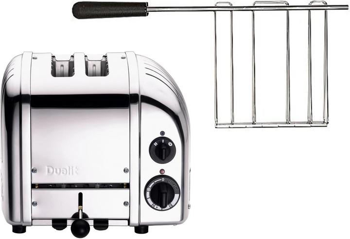 Actual product image Dualit 2-slot toaster with sandwich cage