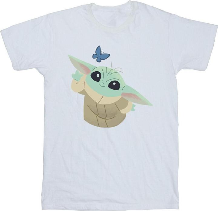 Star Wars The Mandalorian Butterfly Catching TShirt (XXL)