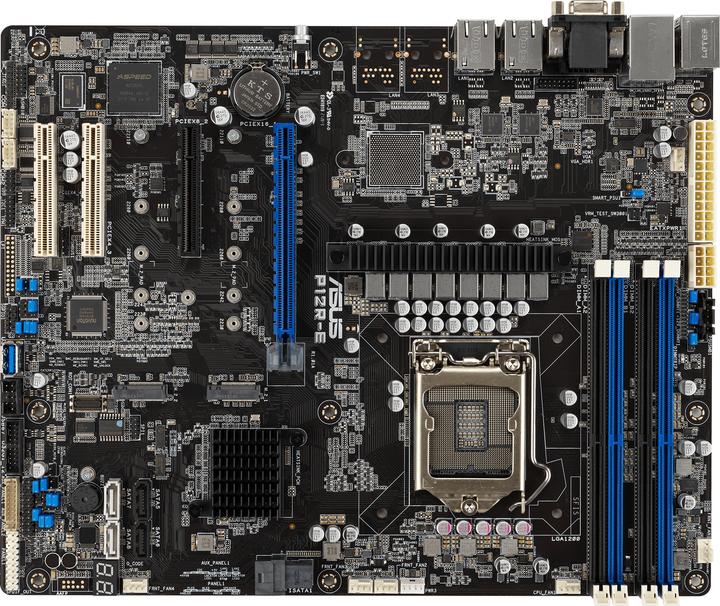 Actual product image ASUS Server P12R-E (LGA 1200, Intel C256, ATX)