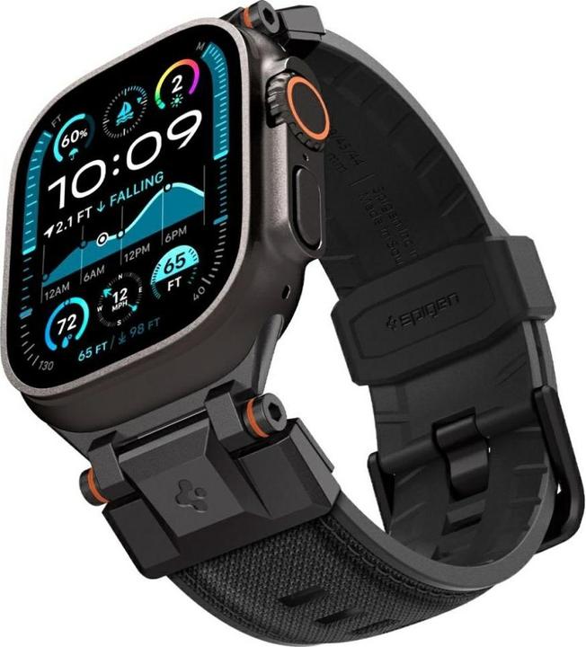 Actual product image Spigen DuraPro Armor (44 mm, 45 mm, 46 mm, 49 mm, Nylon, Thermoplastic polyurethane (TPU))