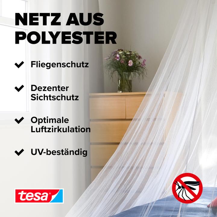 Actual product image tesa Mosquito net Comfort (1250 x 250 cm)