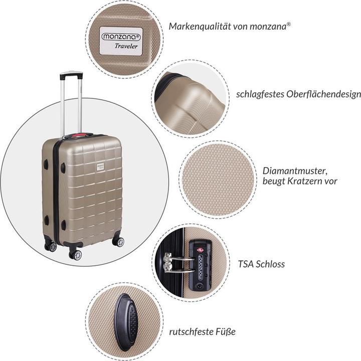 Produktbild Monzana Exopack (M (50 - 90l))