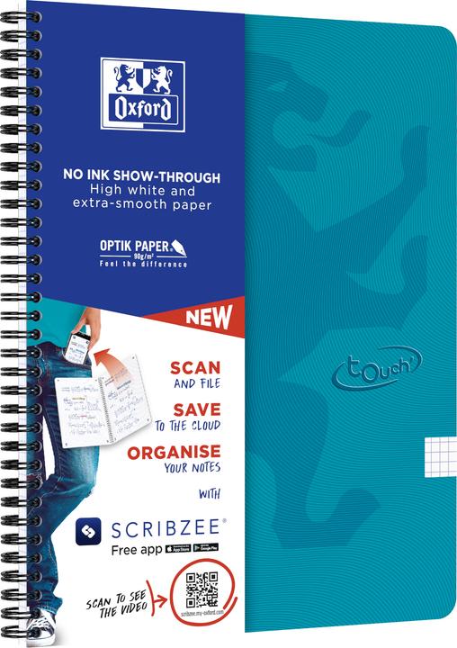 Produktbild Oxford Touch (A4, Kariert, Weicher Einband)