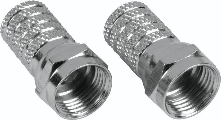 Hama F plug, 5.8 mm, 2 pieces
