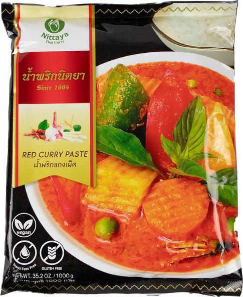 Produktbild Nittaya Currypaste rot vegan (1000 g)