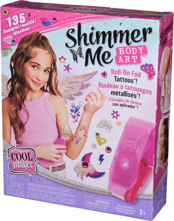 Produktbild Spin Master CLM Shimmer Me Tattoo Studio