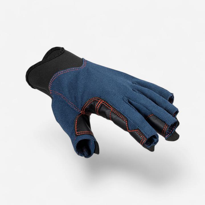Actual product image Tribord Segelhandschuhe Damen/Herren 500 dunkelblau (XXL)