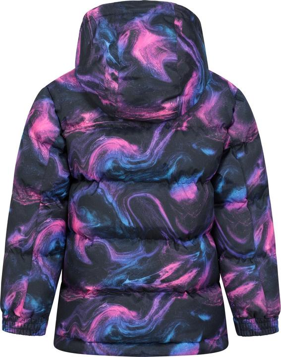 Actual product image Mountain Warehouse Childrens/Kids Snow II Printed Water Resistant Padded Jacket (146, 152)