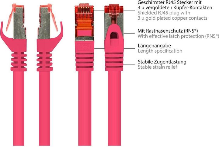 Produktbild Good Connections Rns (PiMF, S/FTP, CAT6, 25 m)