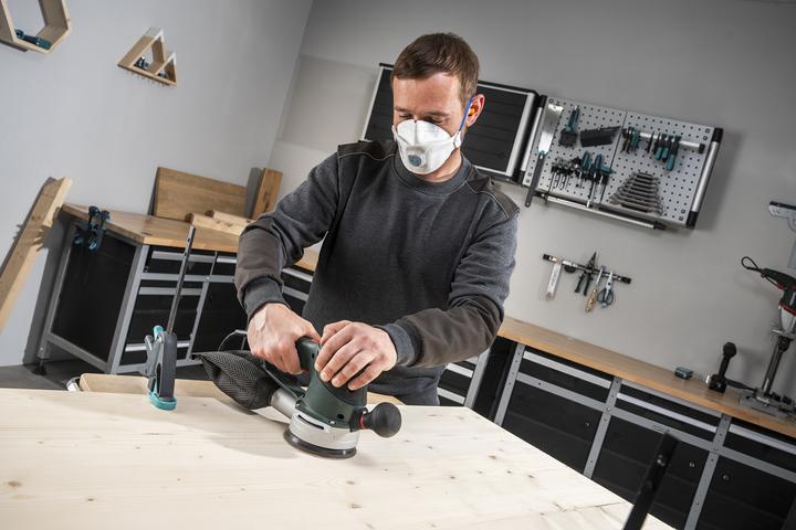 Produktbild wolfcraft wolfcraft 2 Feinstaubmasken FFP2 V (CE) (FFP2, 2 x)