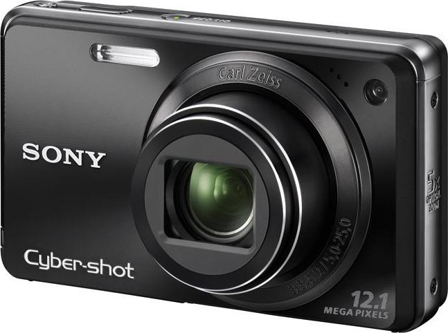 Sony DSC-W290, 12 MPixel, 5x optical zoom, HD movies, black