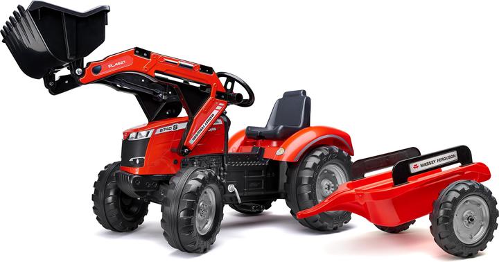 Falk Toys Massey Ferguson Traktor + Anh. XL