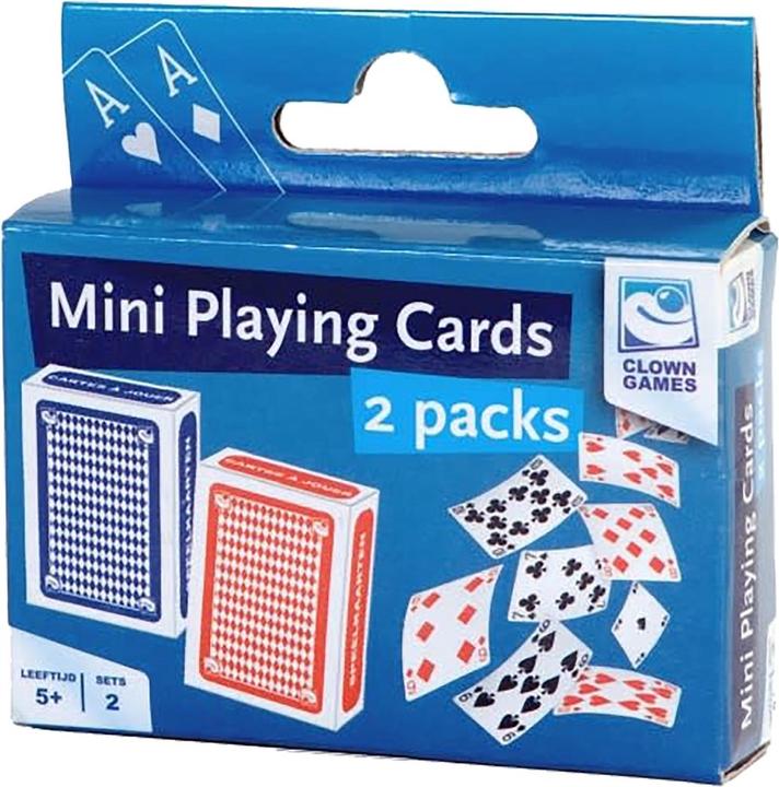Produktbild Clown games Mini Spielkarten Set 2 (Deutsch, Französisch, Italienisch, Englisch, Niederländisch, Spanisch)