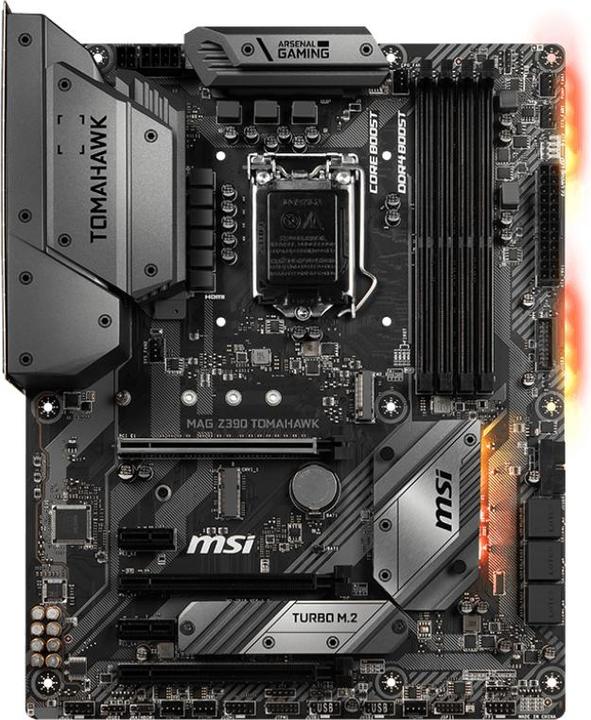 Produktbild MSI MAG Z390 Tomahawk (LGA 1151, Intel Z390, ATX)