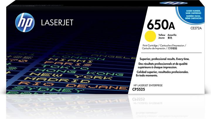 Actual product image HP 650a (Y)