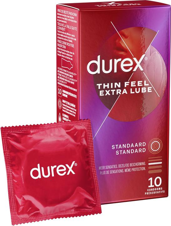 Durex Thin Feel Extra Lube (10 Stk.)