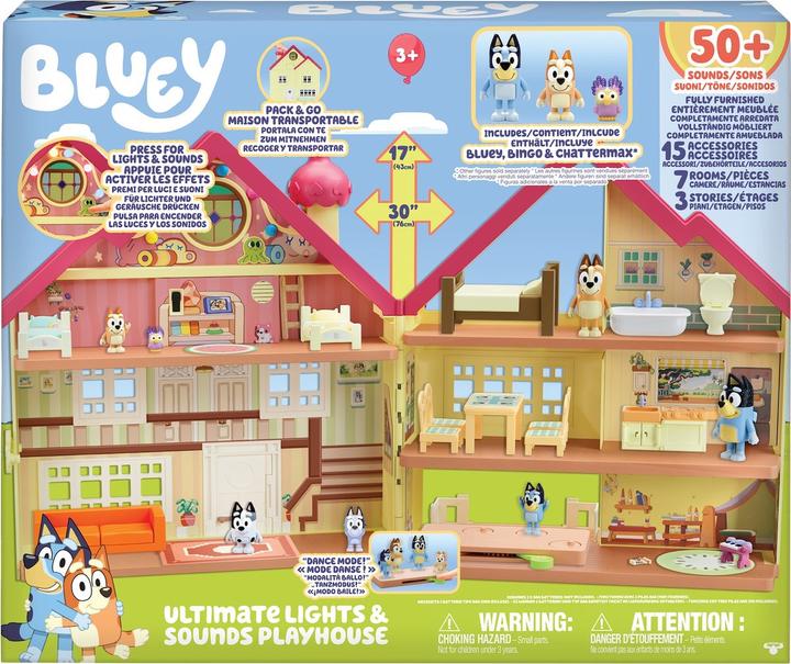 Produktbild Moose Bluey Ultimate Spielhaus mit Licht und Sound