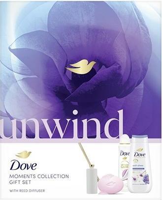 Dove Körperpflege-Geschenkset mit Unwind-Duftdiffusor (Körperpflegeset)