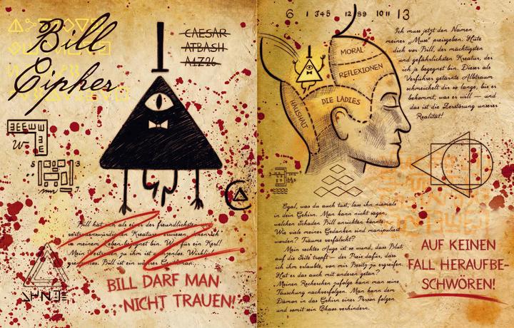 Produktbild Willkommen in Gravity Falls - Tagebuch 3 (Deutsch, Alex Hirsch, Rob Renzetti, Walt Disney, 2025)