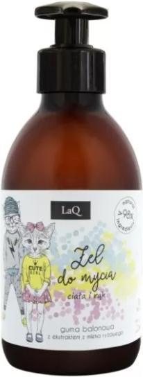 Actual product image LaQ Natural Bath Gel About The Smell of Balloon Gum With Milk Extract (300 ml)