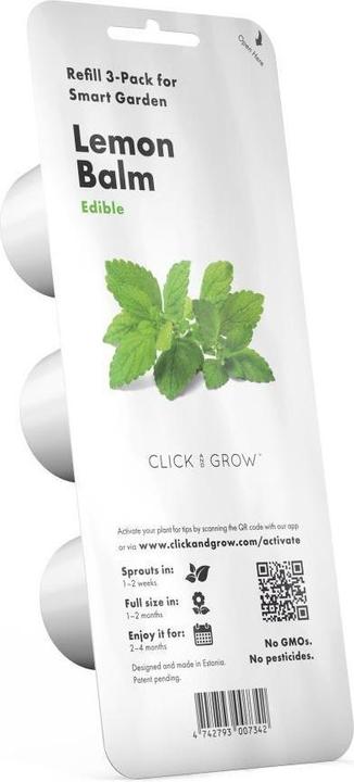 Actual product image Click and Grow Lemon Balm (Herb seeds)