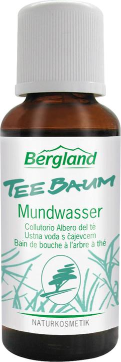 Actual product image Bergland Tea tree Meleudent mouthwash (30 ml, Mouthwash)