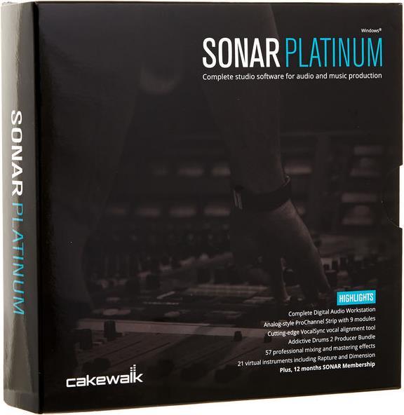 Image du produit Cakewalk Sonar Platinum (Illimité)