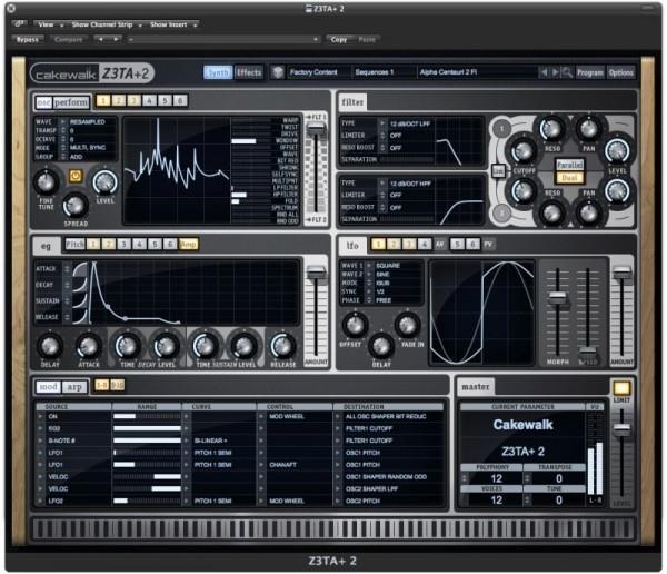 Actual product image Cakewalk Z3ta+ 2 (unlimited)