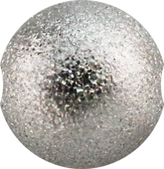 Star Piercing Ball Closure Kugel silber gesprenkelt (Chirurgenstahl 316L)