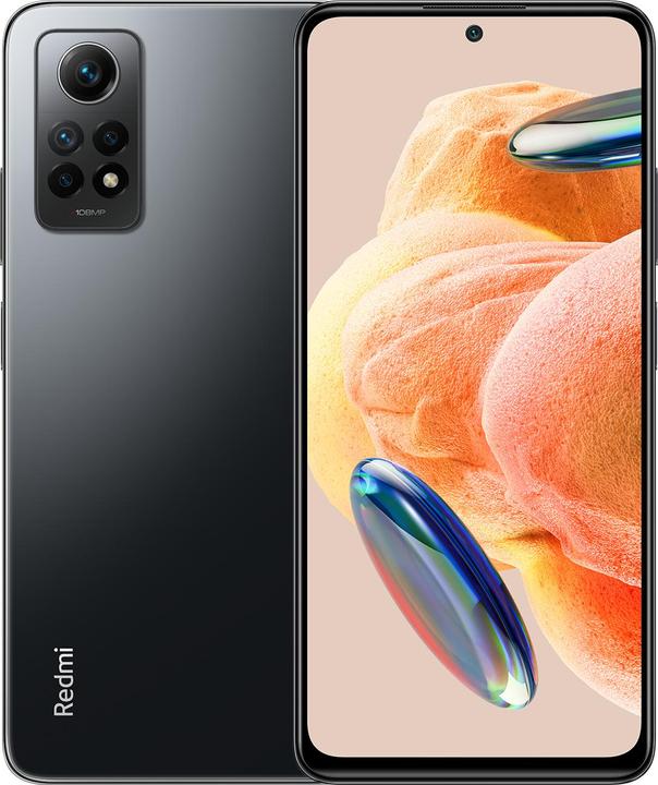 Xiaomi Redmi Note 12 Pro 4G (256 Go, Gris graphite, 6.67", Double SIM, 108 Mpx, 4G)