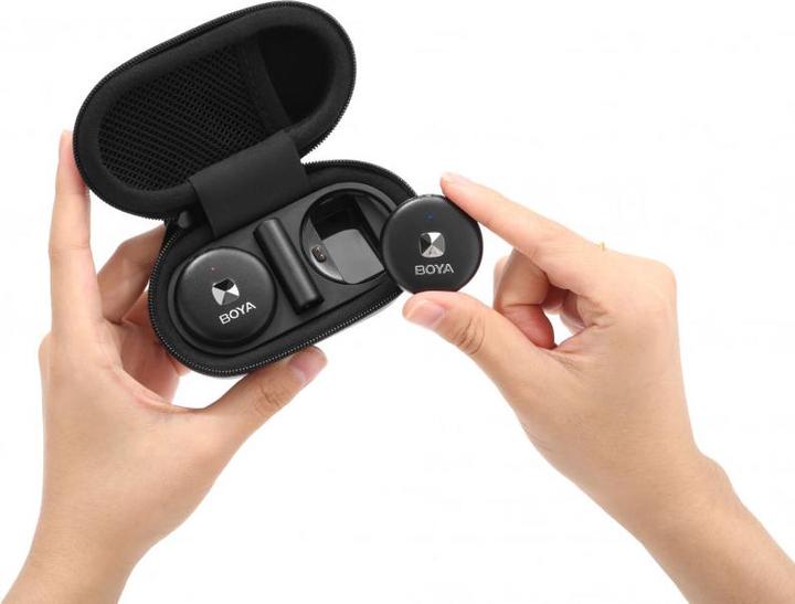 Actual product image Boya wireless microphone Omic Wireless USB-C, black