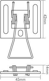 Actual product image Nobile Installation spring